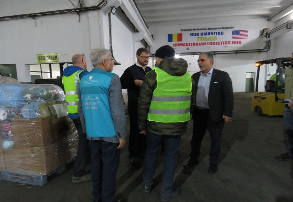 Delegație a Adunării Parlamentare a Mediteranei, vizită de lucru la hub-ul umanitar de la Tulcea