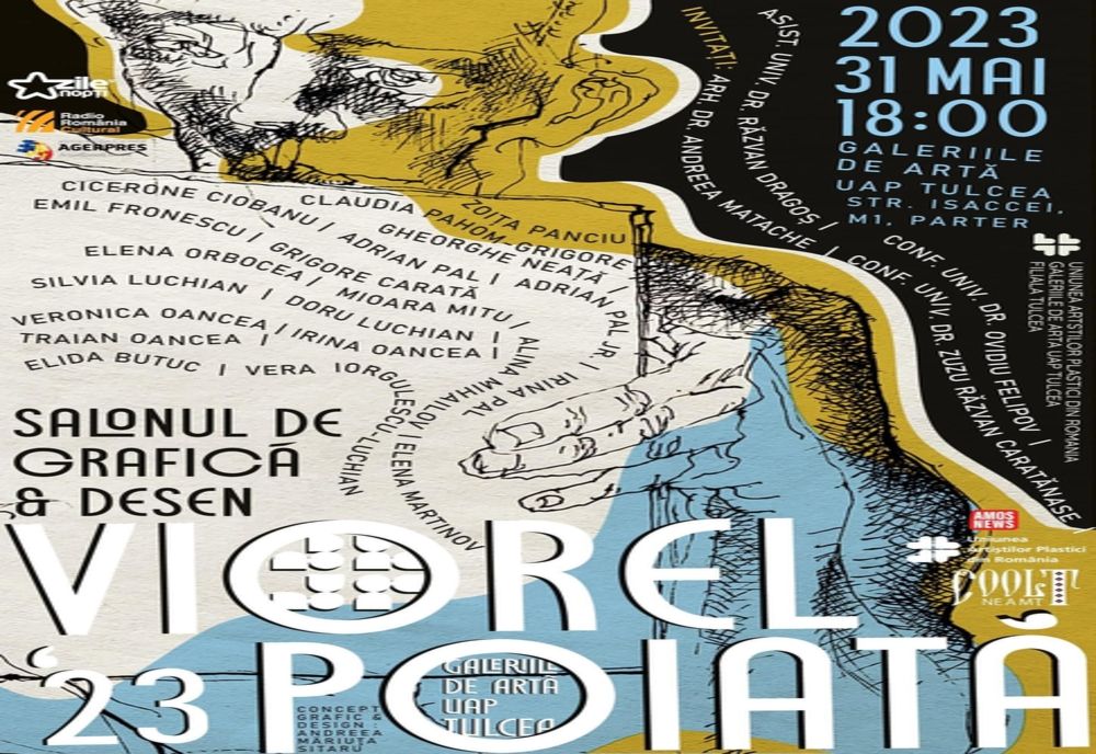 Salonul de grafică și desen Viorel Poiată își deschide porțile 