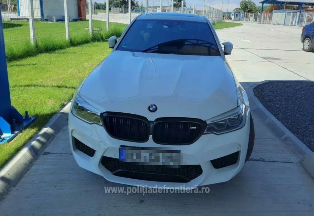 Bolid de lux căutat în Germania, descoperit de poliţiştii de frontieră tulceni