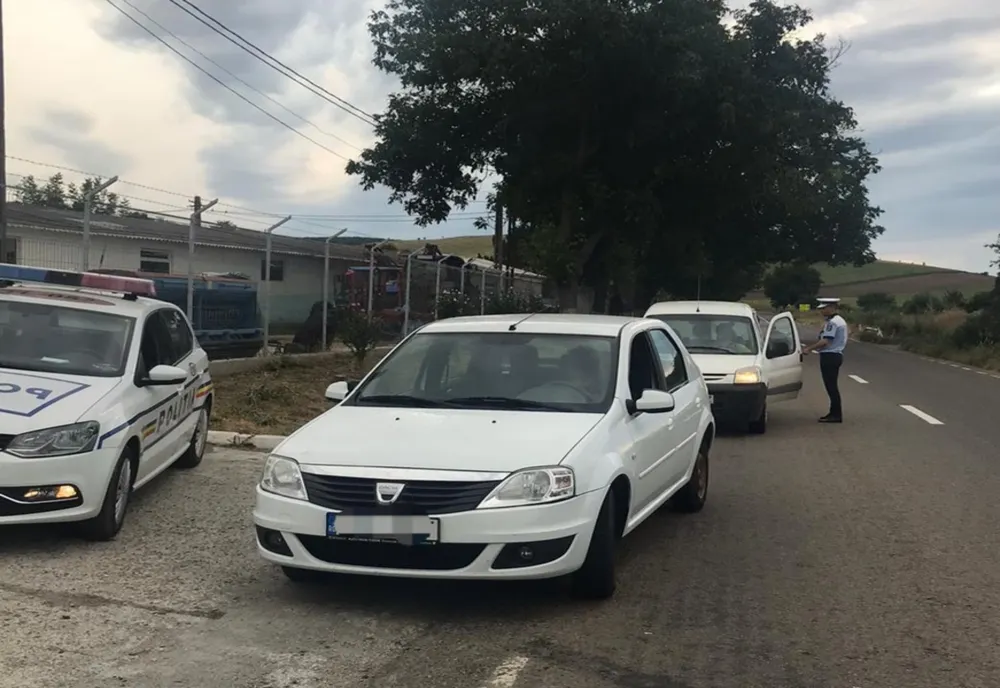 Razie a polițiștilor pe DN22D. Șofer prins cu 138 km/oră în localitatea Mircea Vodă