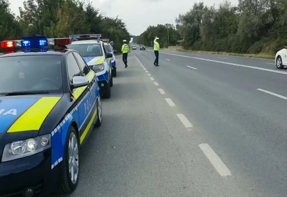 Razie a polițiștilor rutieri constănțeni și tulceni. 190 de sancțiuni contravenționale