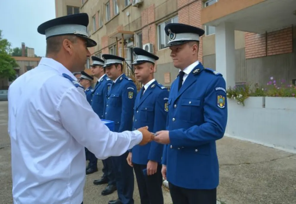 Avansări în grad la termen și un nou coleg pentru jandarmii tulceni