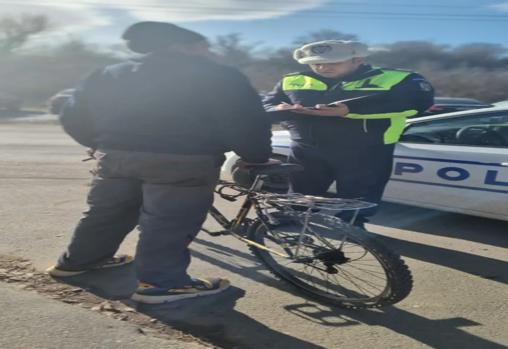 Cu „radarul” după biciclete : 71 de amenzi