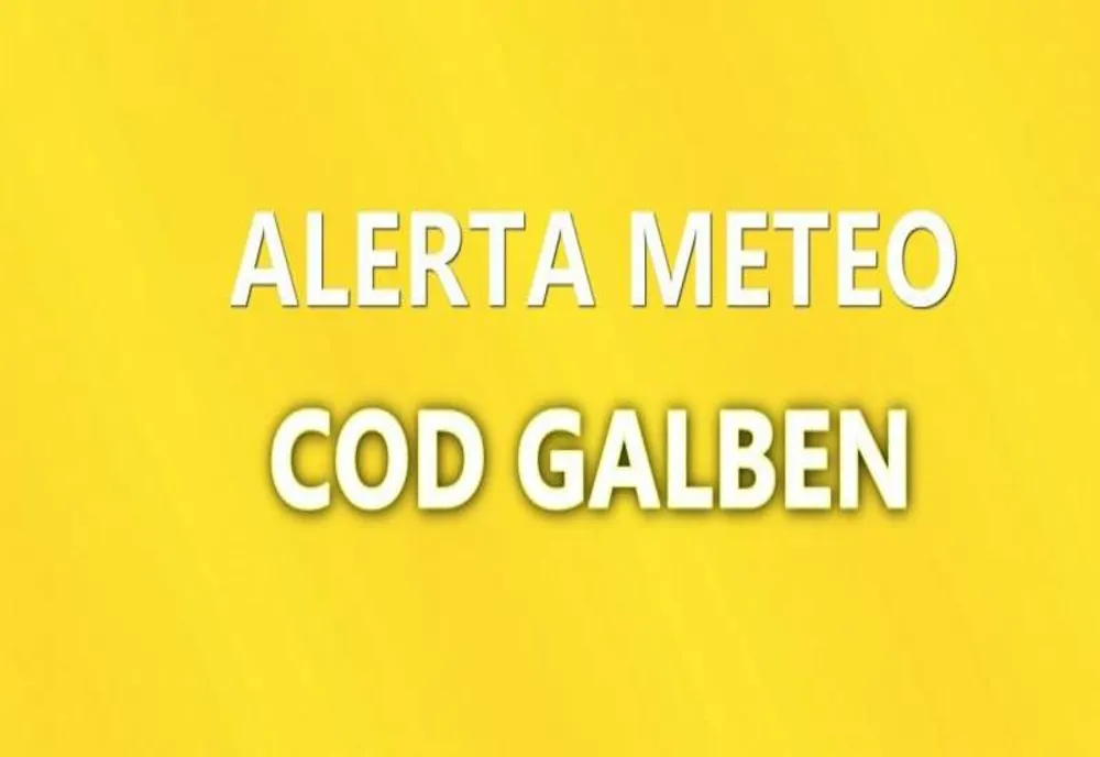 Cod galben de vânt în zona de litoral a judeţelor Constanţa şi Tulcea