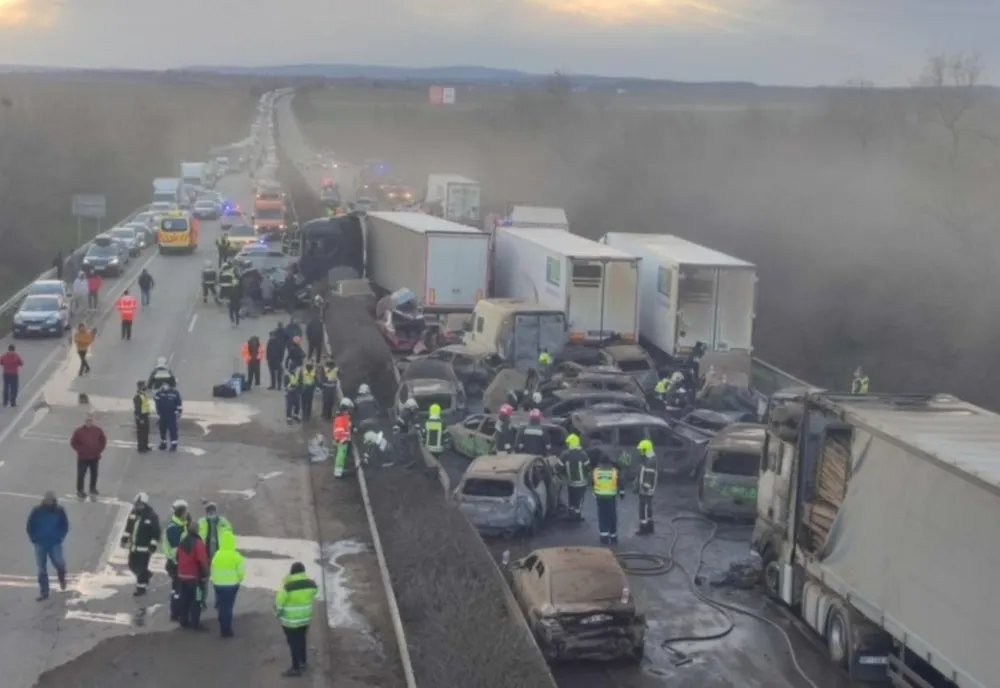 Români răniți în accidentul teribil din Ungaria: unul este în stare gravă