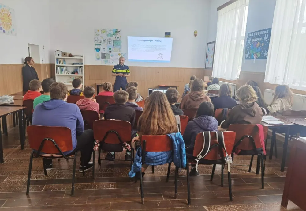 Polițiștii tulceni în școlile din Slava Rusă și Slava Cercheză