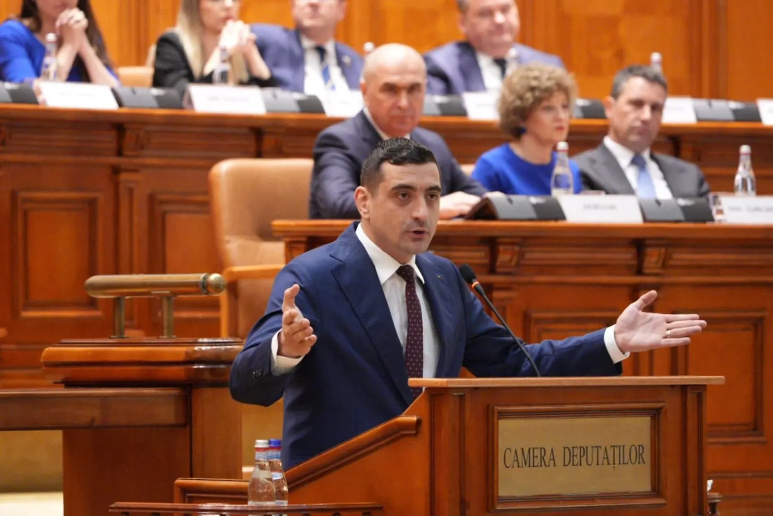 George Simion, președintele AUR