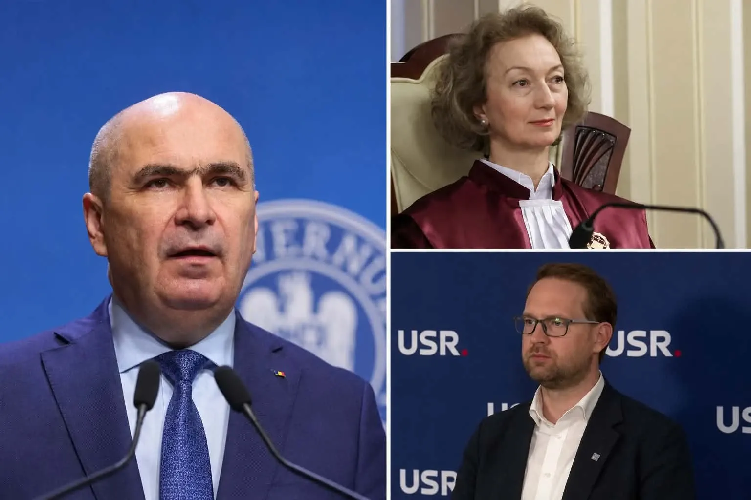 Ilie Bolojan, Simina Tanasescu, Dominic Fritz