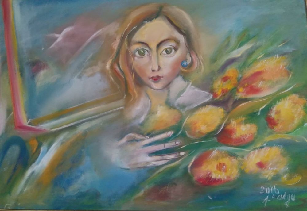 FOTO Expoziție de pictură "Petalele Florilor"