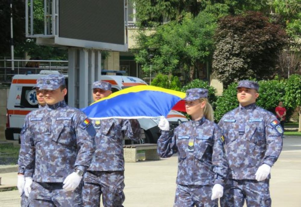 Ceremonial militar dedicat Zilei Drapelului Național