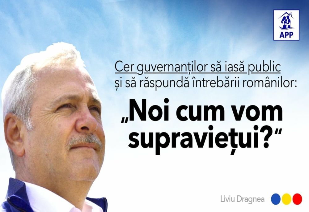 Liviu Dragnea: ”Guvernanții să explice unui bătrân cu 700 de lei pensie cum să supraviețuiască”