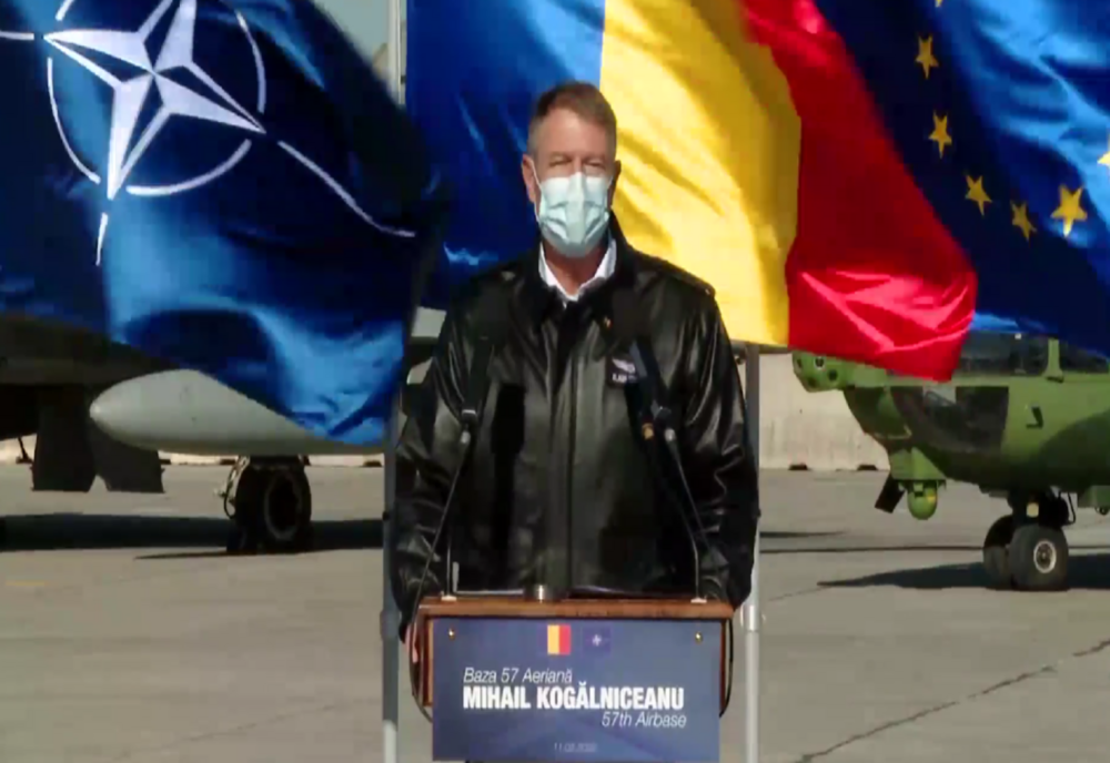 VIDEO Klaus Iohannis: România este foarte bine apărată şi are toate garanţiile de securitate
