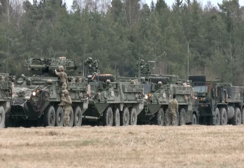 Primele convoaie cu tehnică militară SUA ajung în România