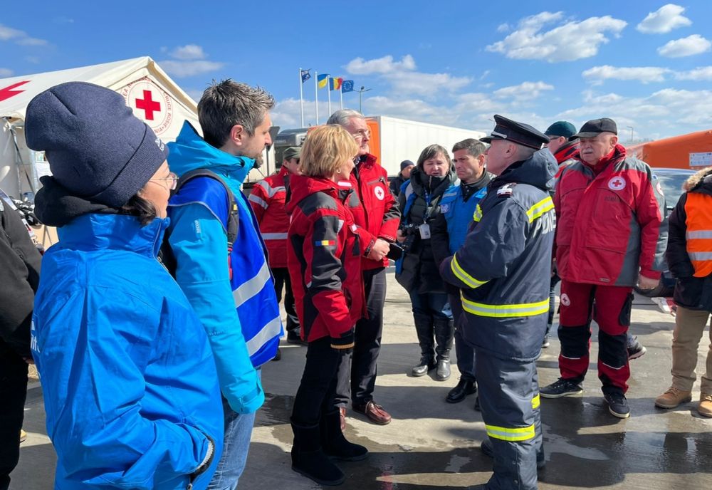 FOTO VIDEO Majestatea Sa Margareta, vizită oficială în Punctul de Trecere al Frontierei Isaccea
