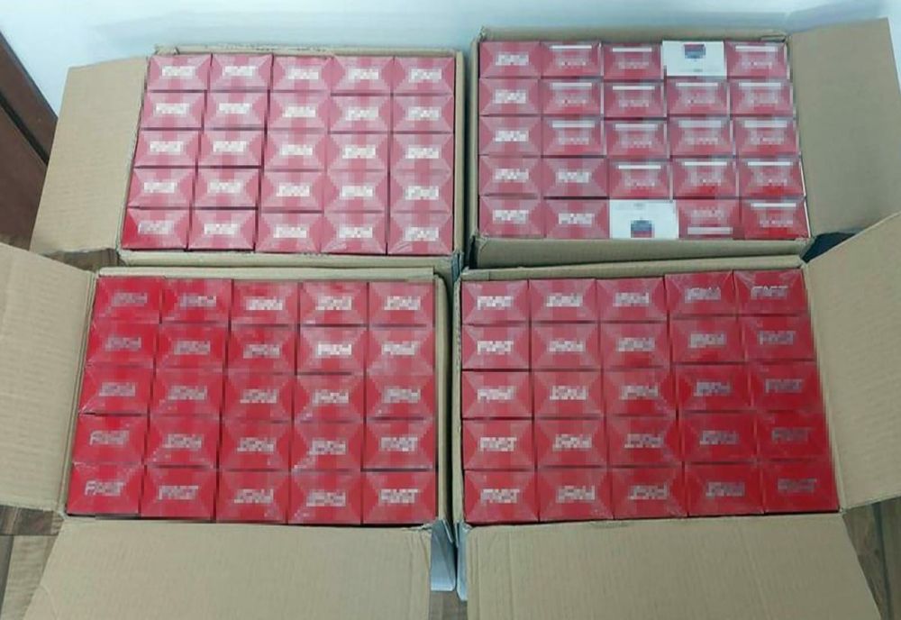 Contrabandă cu țigări în portul Sulina