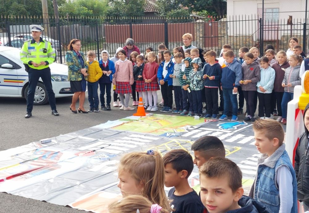 Educație rutieră la Școala Generală Gheorghe Banea din Măcin