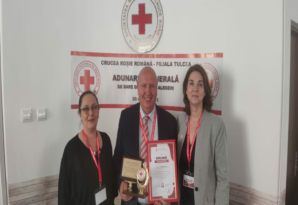 Crucea Rosie Tulcea are un nou președinte