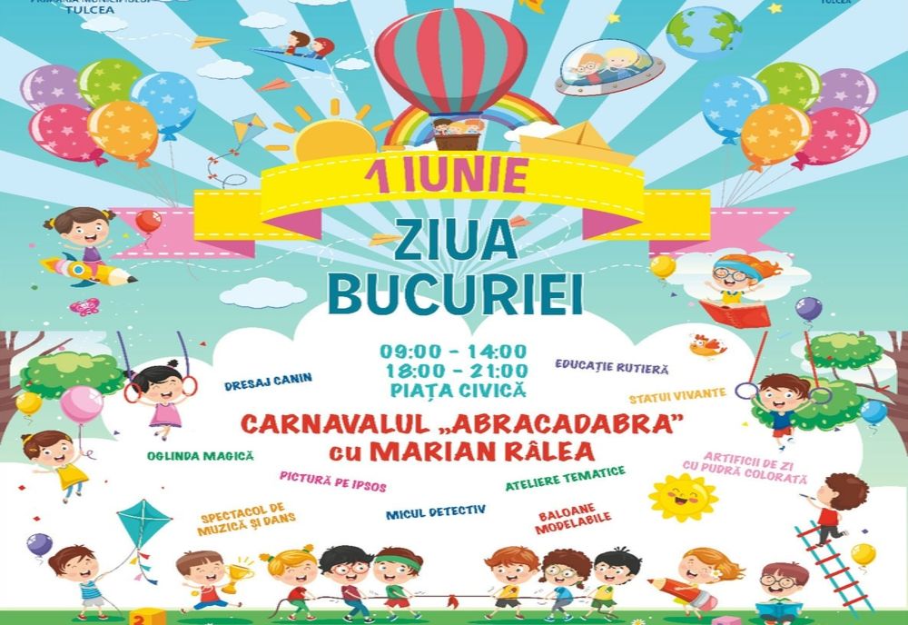 1 Iunuie în Tulcea - Carnavalul ABRACADABRA