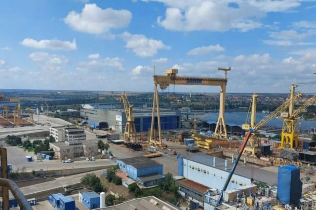 Paradoxul de la șantierul Damen Mangalia: deși este în faliment, trebuie să construiască nave de 1 miliard de euro pentru MApN