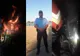 Un jandarm şi-a salvat vecinul de la o moarte oribilă, dintr-o casă în flăcări!
