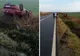 S-a dat peste cap cu mașina și a ieșit în câmp