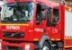 FOTO Incendiu într-un bloc din Tulcea.O persoană transportată la spital cu arsuri