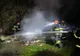 FOTO 100 kilograme deșeuri menajere făcute scrum. Unde au intervenit pompierii