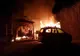 FOTO Incendiu violent la Sălcioara