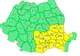 Cod galben de vijelii, ploi torențiale și grindină în județul Tulcea