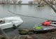 VIDEO Accident naval pe brațul Sulina. O persoană, grav rănită