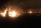 FOTO VIDEO Incendiu violent. 4 hectare de vegetație uscată făcute scrum
